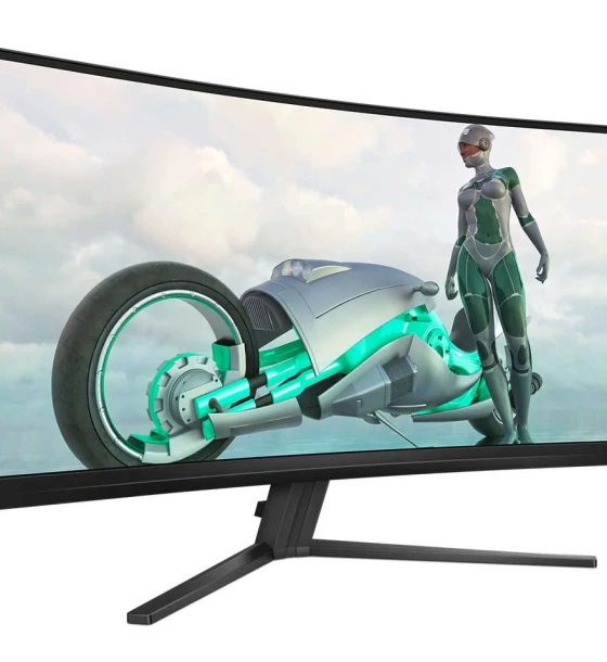 Monitor Philips 34 inch 34M2C3500L, Curvature 1500R, 21:9, VA, 3840x2160, 180Hz, GtG 1ms, MPRT 0.5ms, Contrast static 4000:1, Contrast dynamic Mega Infinity DCR, Colours 1.07B