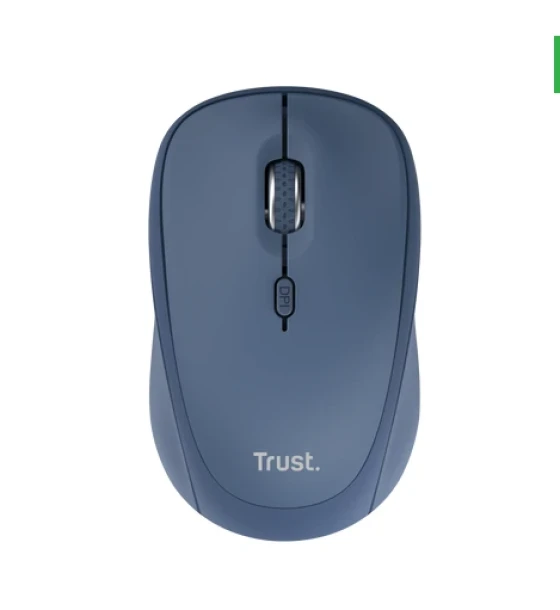 Mouse wireless Trust Yvi, maxima 1600 DPI, albastru