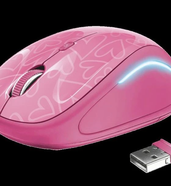 Mouse Trust Yvi FX, Wireless, roz