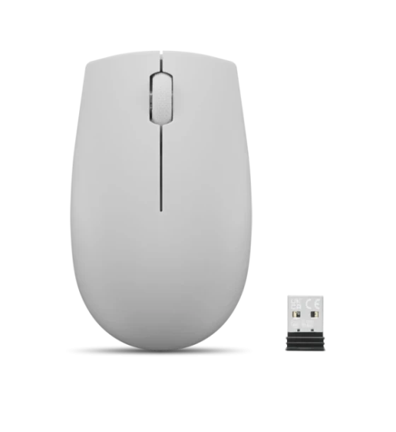 Mouse wireless Lenovo 300, Arctic Grey