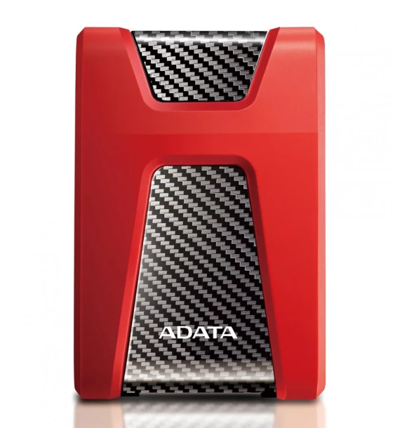 Hard Disk extern HDD Extern Adata, 2TB, HD650, 2.5 inch, USB3.1, Rezistent la zgarieturi, Rosu