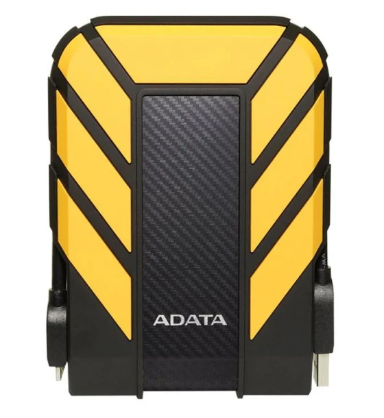 Hard Disk extern HDD Extern Adata HD710 Pro, 2TB, Galben, USB 3.1