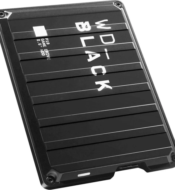 Hard Disk extern HDD Extern WD Black P10 Game Drive PS4, 5TB, negru, USB 3.2