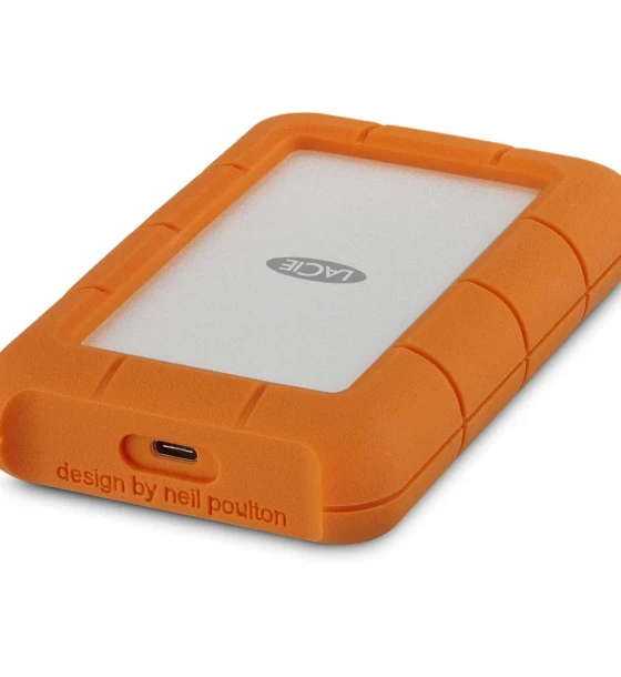 Hard Disk extern HDD Extern Lacie Rugged, 1TB, Argintiu, USB 3