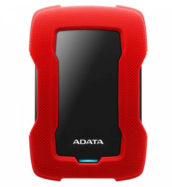 Hard Disk extern HDD Extern Adata HD330, 2TB, Rosu, USB 3.1