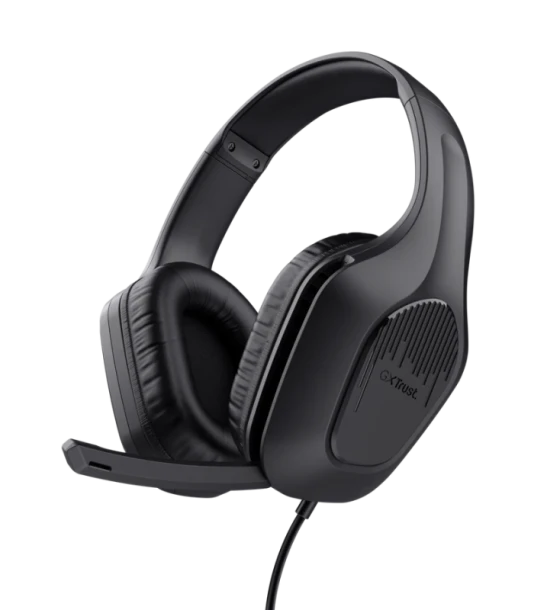 Casti cu fir Trust GXT 417 Zirox, lungime cablu 120cm, frecventa raspuns 20 Hz, 20.000 Hz, nivel sunet 90 dB, sunet stereo, negru