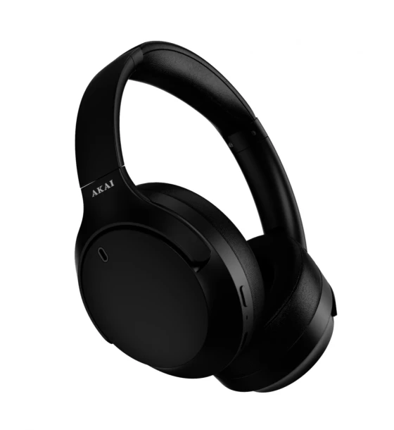Casti Akai BTH-P200ANC wireless, sensibilitate microfon -42 3dB, raspuns in frecventa 20 - 20 kHz, baterie 400mAh, autonomie baterie pana la 360h, negru