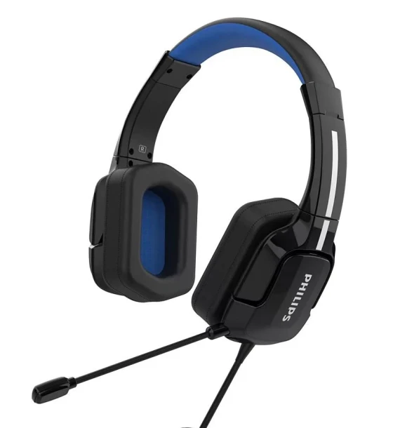 Casca audio Casti cu micr. Philips TAGH301BL, 3.5mm