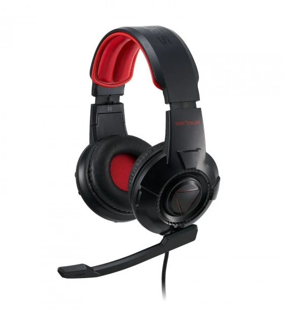 Casca audio Casti cu microfon X by Serioux RUARI, Gaming, negru