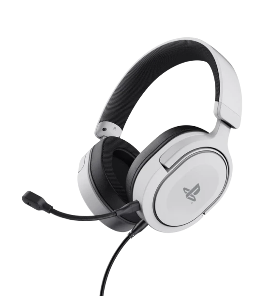 Casti gaming TrustGXT 490P Fayzo cu fir, interfata USB 2.0, frecventa de raspuns 100 Hz - 17.000 Hz, sensivitate 90 dB, alb