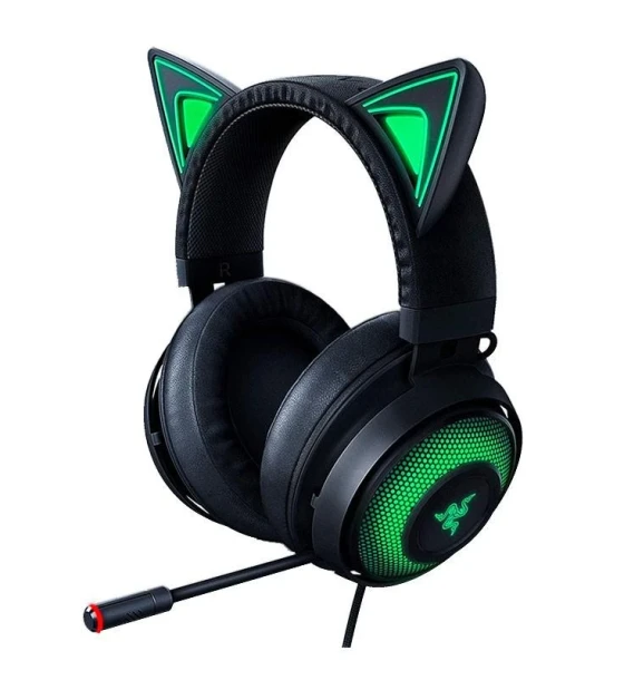 Casca audio Casti cu microfon Razer Kraken Kitty Black USB 7.1 Surround Sound, negru