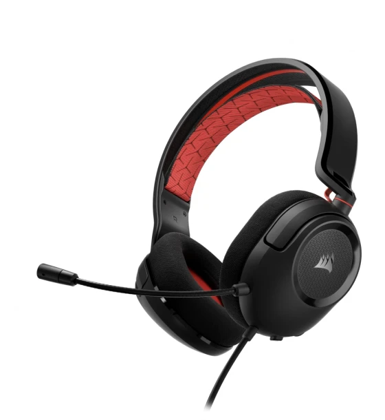 Casca audio Casti gaming Corsair HS35 V2 rosu