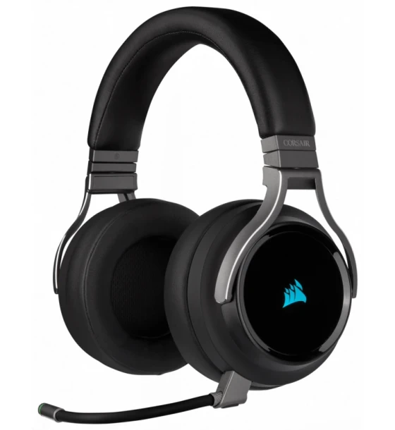 Casca audio Casti Gaming Corsair Virtuoso RGB Carbon Wireless