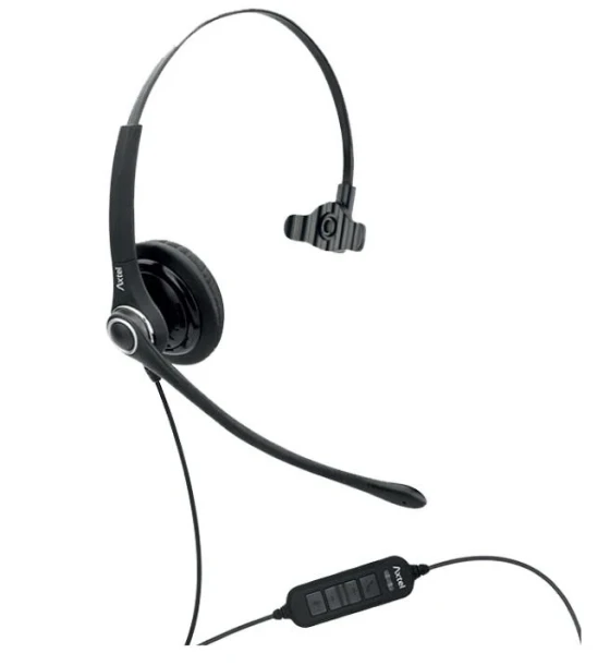 Casca audio Casti cu microfon Axtel PRO XL mono NC WB, negru