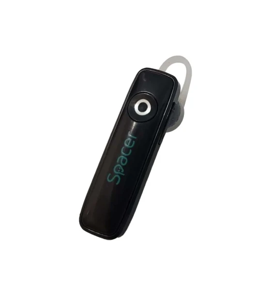 Casca audio Casca Spacer wireless, pt. smartphone, monocasca, microfon pe casca, alb
