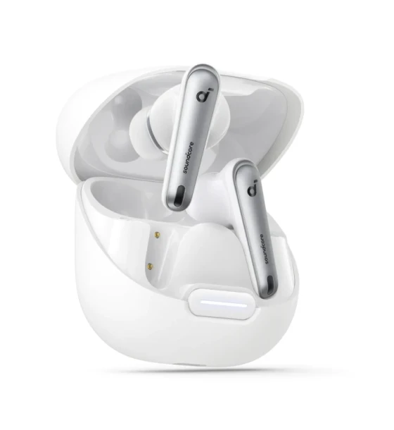 Casca audio Anker Casti true wireless SoundCore Liberty 4 NC alb
