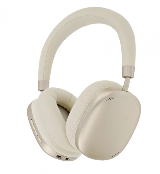 Casti Bluetooth Tellur Shade, frecventa difuzor 20Hz - 20KHz, timp de redare pana la 50 de ore ANC OFF, pana la 36 de ore ANC ON, bej