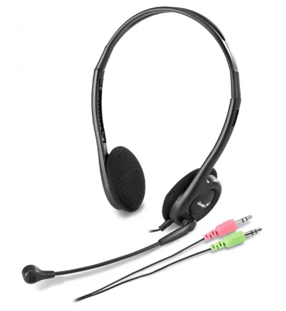 Casca audio Casti cu microfon Genius HS-200C, negru