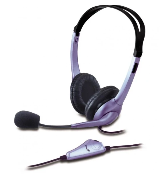 Casca audio Casti cu microfon Genius HS-04S, negru