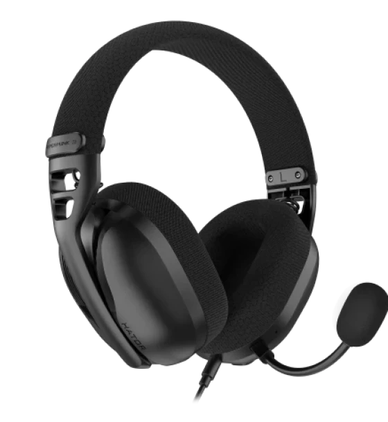 Casti gaming cu fir Hator Hyperpunk 3 USB, material membrana PET, frecventa raspuns 10Hz-44kHz, impendanta 16Ω, conectivitate USB-C/USB-A, putere maxima 30mW, Virtual 7.1 Surround Sound