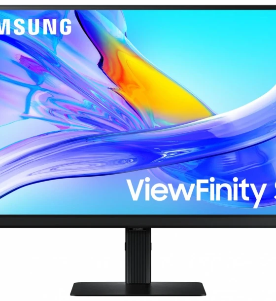 Monitor Samsung 27 inch LS27D800UAUXEN, 16:9, IPS, 3840x2160, 60Hz, GtG 5ms, Luminozitate max 350 cdmp, Contrast static 1000:1