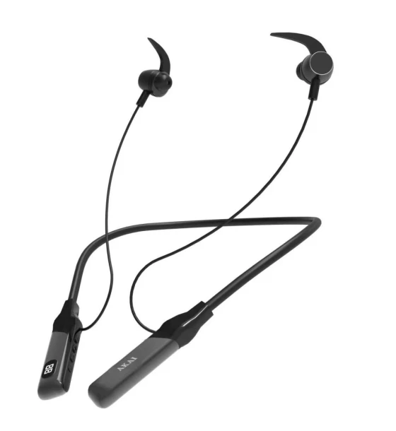 Casca audio Casti Akai BTN-B100 BT bluetooth 5.3, 5V, negru