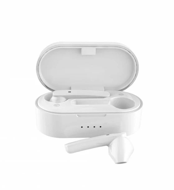 Casca audio Casti Akai BTE-J10W wireless, bluetooth 5, 5V, alb