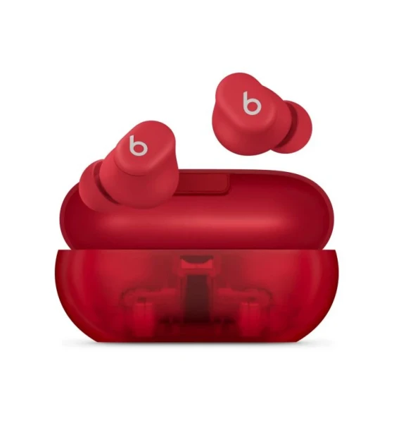 Casca audio Beats Solo Buds - True Wireless Earbuds - Transparent Red