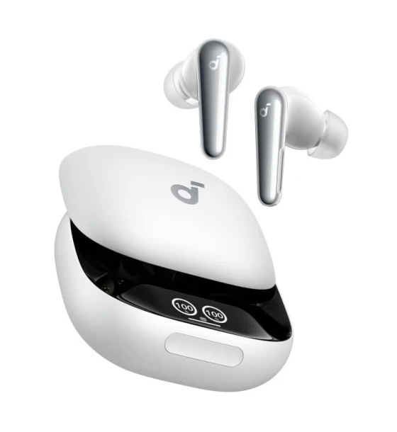 Casca audio Anker Casti true wireless SoundCore Liberty 4 Pro NC alb
