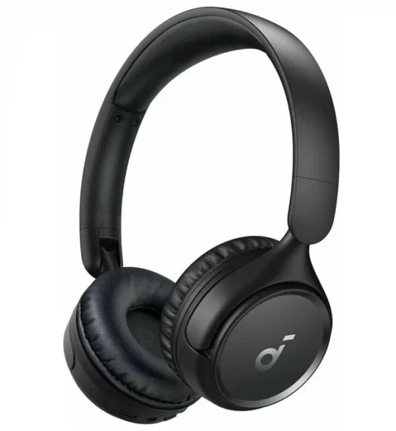 Casti Anker "Soundecore H30i", wireless, on-ear, Bluetooth 5.3, 2x microfon pe casca, USB Type-C, multipoint connection, durata baterie pana la 70 ore, pliabile, negru