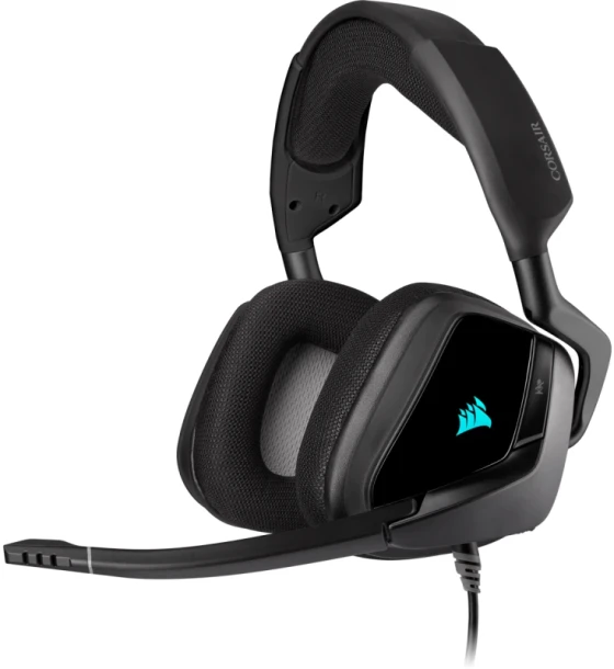 Casca audio Casti Gaming Corsair Void RGB Elite Carbon