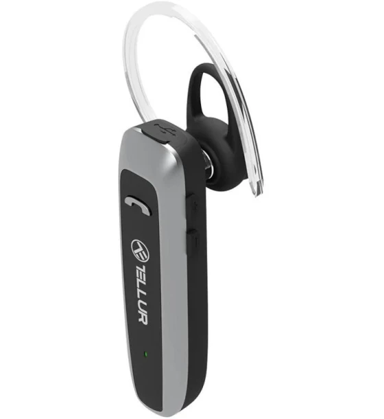Casca BT Tellur Vox 95, raza wireless pana la 10 m, frecventa 2, 4 GHz, clasa 2, timp de vorbire pana la 20 de ore, timp de asteptare pana la 30 de zile, baterie 180mAh