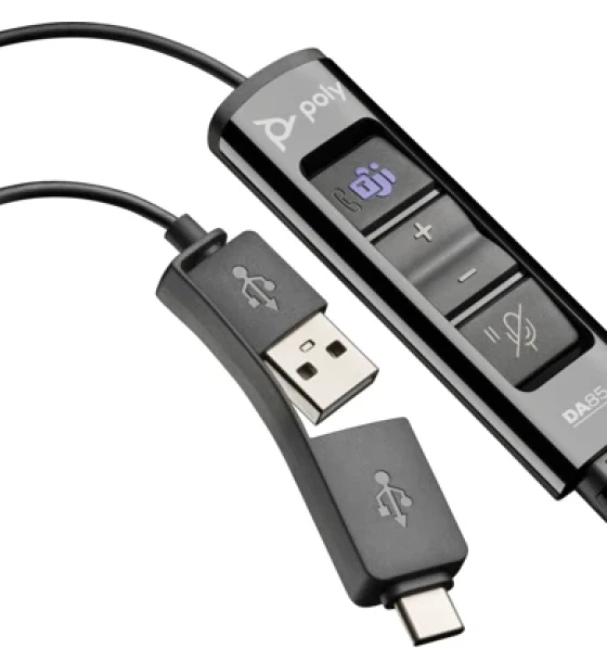 Casca audio Poly DA85-M USB to QD Adapter