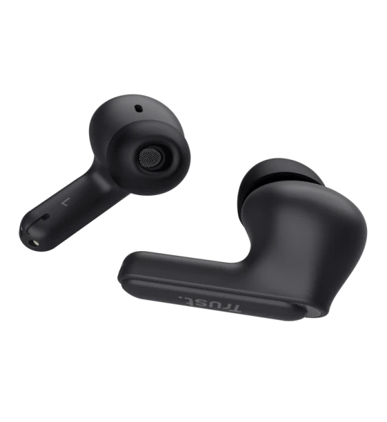 Casca audio Casti Trust Yavi wireless, TWS, bluetooth, interfata USB-C, frecventa de raspuns 20 Hz - 20.000 Hz, negru