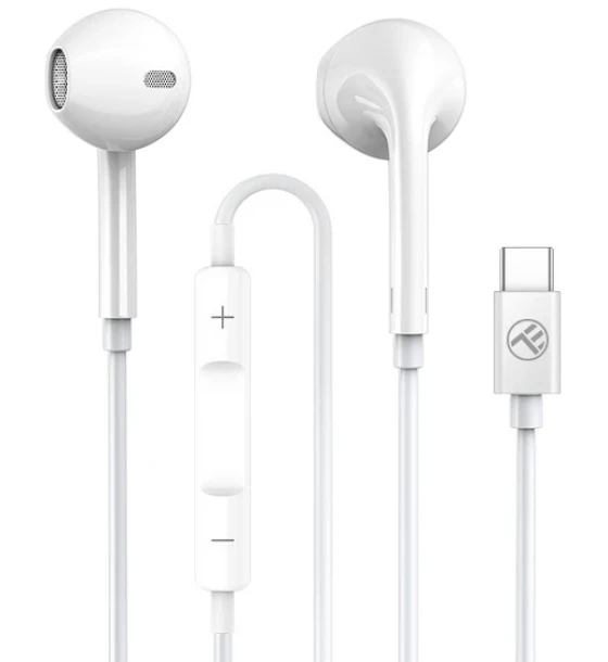 Casca audio Casti in-ear Tellur Basic Urbs, Type-C, alb