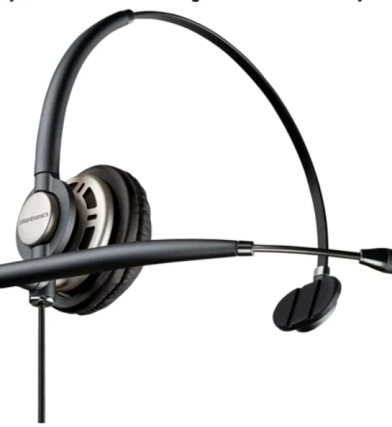 Casca audio Poly EncorePro HW710 Single Ear Headset +Carry Case +Quick Disconnect