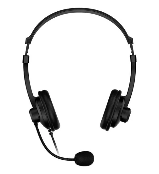 Casca audio CASTI Genius HS-230U cu fir, negru