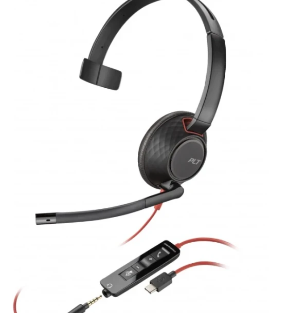 Casca audio Poly Blackwire 5210 Monaural USB-A Headset