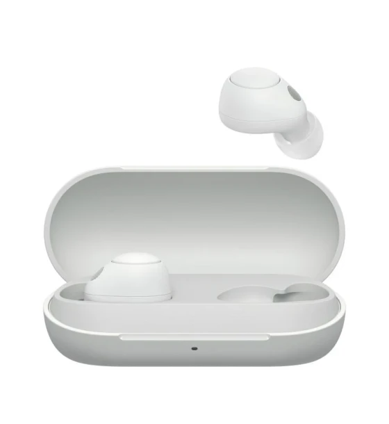 Casca audio Casti Sony WF-C700N wireless, alb