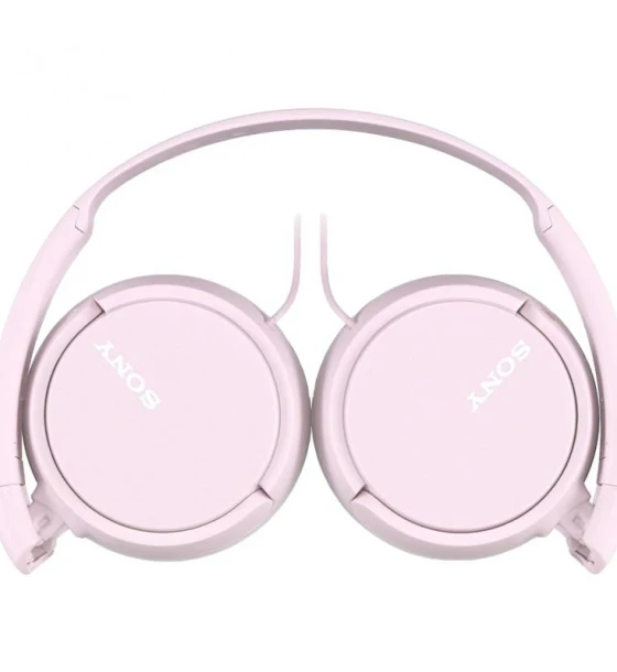 Casti Sony MDRZX110AP, Frecventa Hz 12- 22.000, Impedanta ohmi 24, Conector Stereo mini in forma de L, placat cu aur, difuzor 30 mm, roz