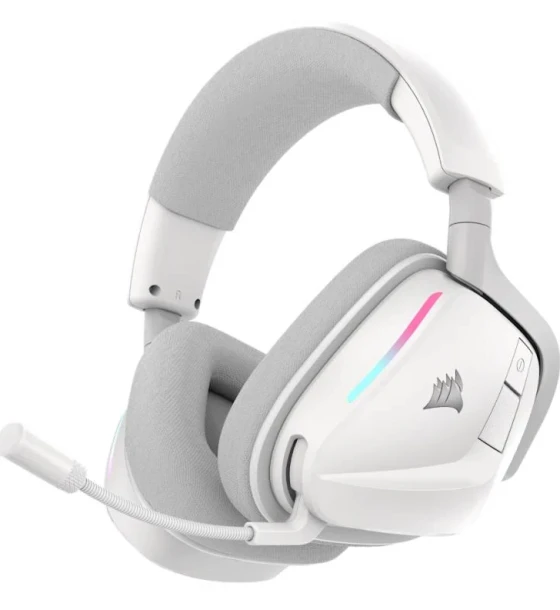Casca audio Castig Gaming CORSAIR VOID WIRELESS v2 with Bluetooth, White - WW