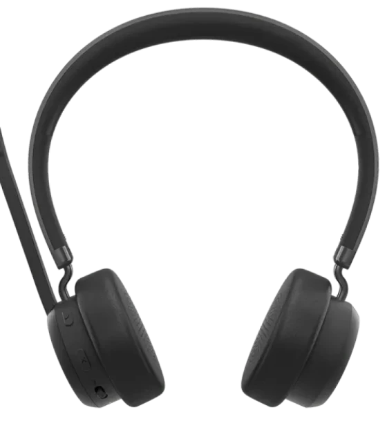 Casca audio Lenovo Wireless Stereo Headset, Greutate 392g, Color Black, Audio Input Bluetooth 5.3