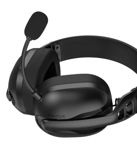 Casti gaming wireless Hator Hyperpunk 3, material membrana PET, frecventa raspuns 10Hz-44kHz, impendanta 16Ω, conectivitate 2.4GHz, BT5.4 USB-C/USB-A, autnomie bateria pana la 45 de ore