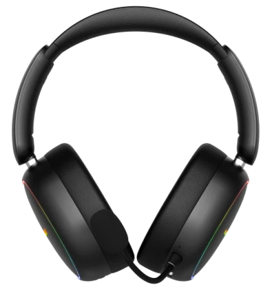 Casti gaming wireless Hator Phoenix 2, material membrana PET, frecventa raspuns 10Hz-44kHz, impendanta 32Ω, putere maxima 30mW, autonomie bateria pana la 45 de ore, timp incarcare 4 ore
