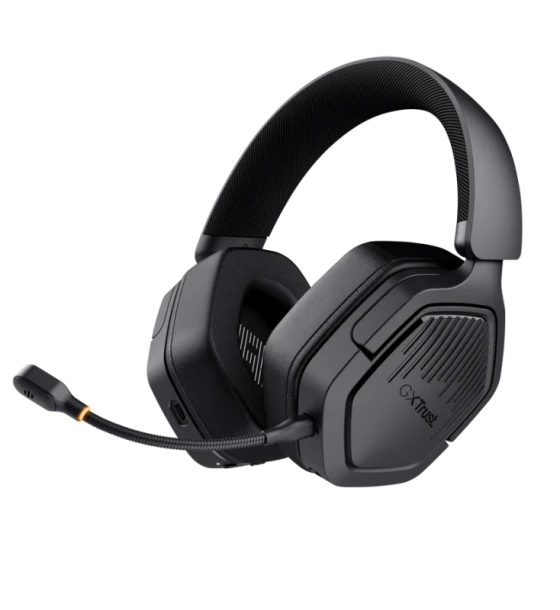 Casti wireless Trust GXT 493PS Carus, frecventa raspuns 20 Hz, 20.000 Hz, nivel sunet 103dB, sunet stereo, microfon inclus, compatibile cu PS4, PS5, Nintendo Switch, negru