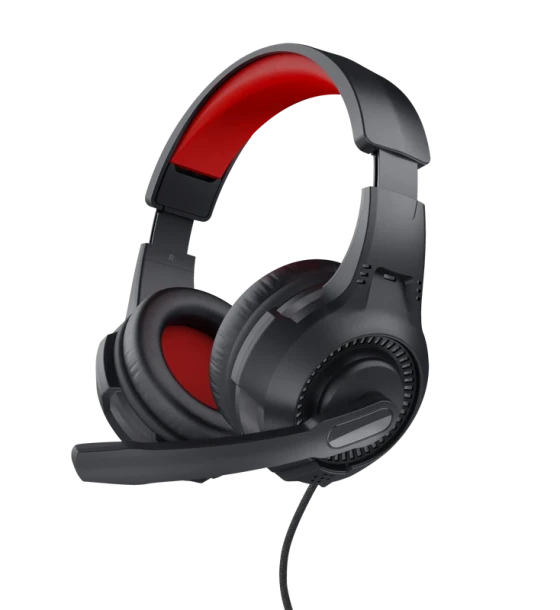 Casca audio Casti Trust Basics gaming, negru