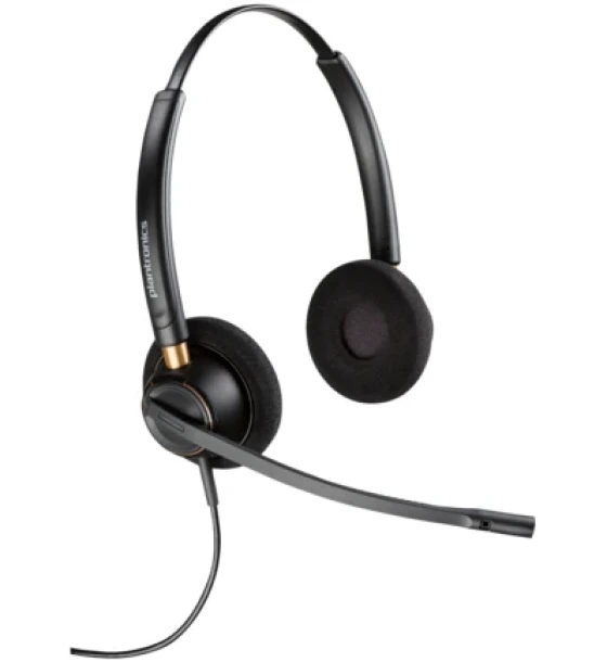 Casca audio Poly EncorePro 520 Binaural Headset +Quick Disconnect