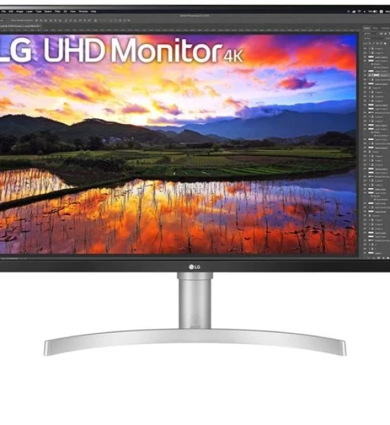 Monitor LG 31.5 inch 32UN650K-W.AEU, 16:9, IPS, 3840x2160, 60Hz, GtG 5ms, Luminozitate max 290 cdmp, Contrast static 1000:1, Colours