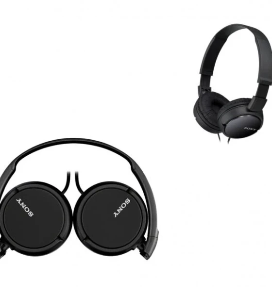 Casti Sony MDRZX110B, Frecventa Hz 12 - 22.000, Impedanta ohmi 24, Conector Stereo mini in forma de L, placat cu aur, difuzor 30 mm, negru