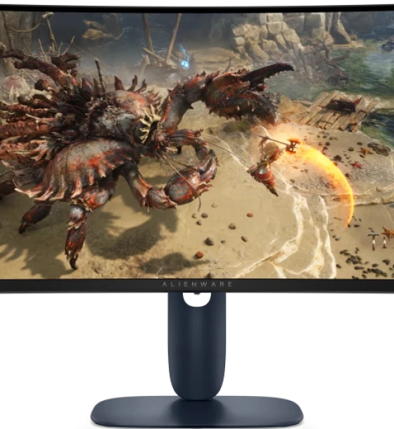 Monitor LED Curbat Dell Alienware AW3425DWM, 34 inch, 3440 x 1440 pixeli, 1 ms GTG, Black